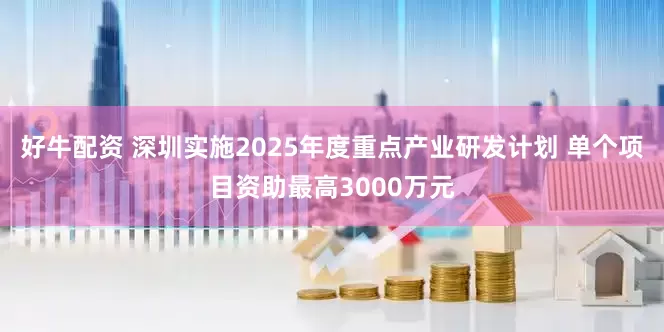 好牛配资 深圳实施2025年度重点产业研发计划 单个项目资助最高3000万元