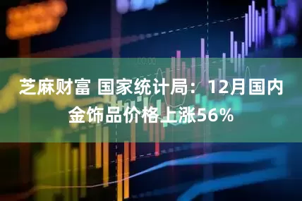芝麻财富 国家统计局：12月国内金饰品价格上涨56%